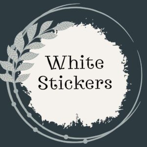 White Stickers