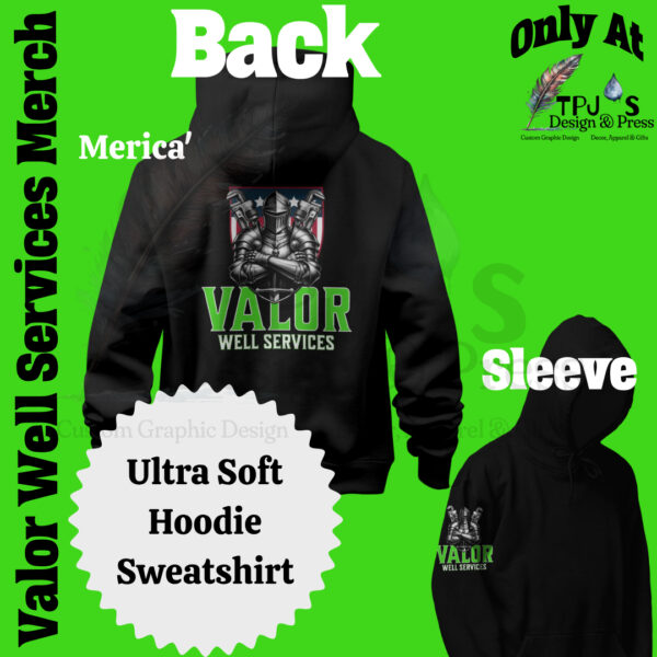 Valor Well Services Hoodie - Image 2