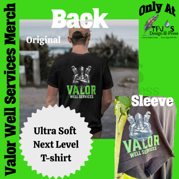 Valor Well Services T-shirt-Comfort Meets Style - Image 2