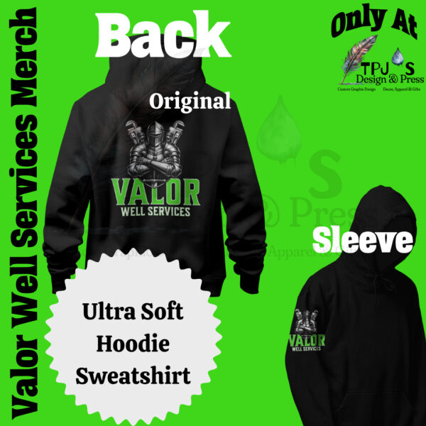 Valor Well Services Hoodie - Image 3